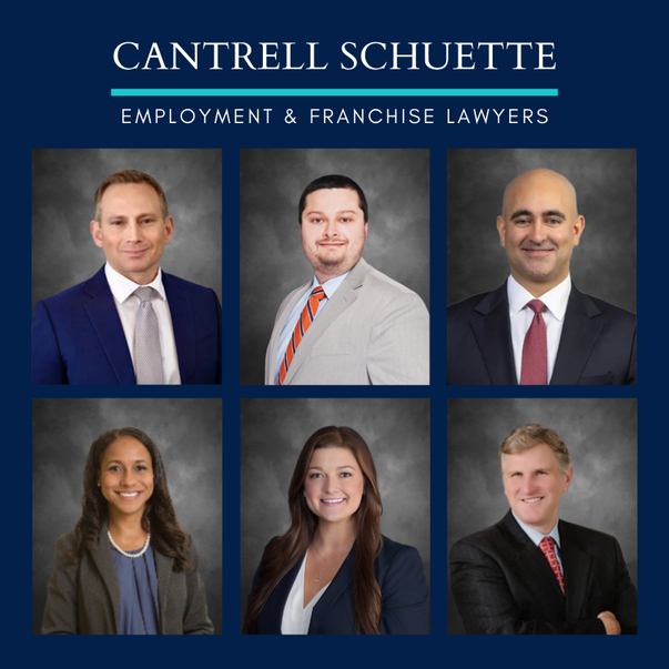Cantrell Schuette Employment and Franchise Lawyers